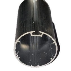 Tubo de 43 mm de aluminio