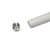 Contrapeso slim de roller shade 5.80 mts de largo